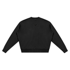 University Black Vintage Wash Crewneck Sweatshirt